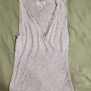 Soft, sleeveless, stylish rayon blouse